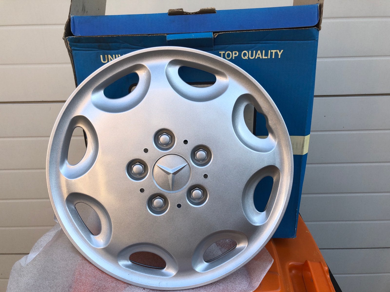 wieldoppen mercedes 16 inch opel 15 inch, Ophalen, Nieuw