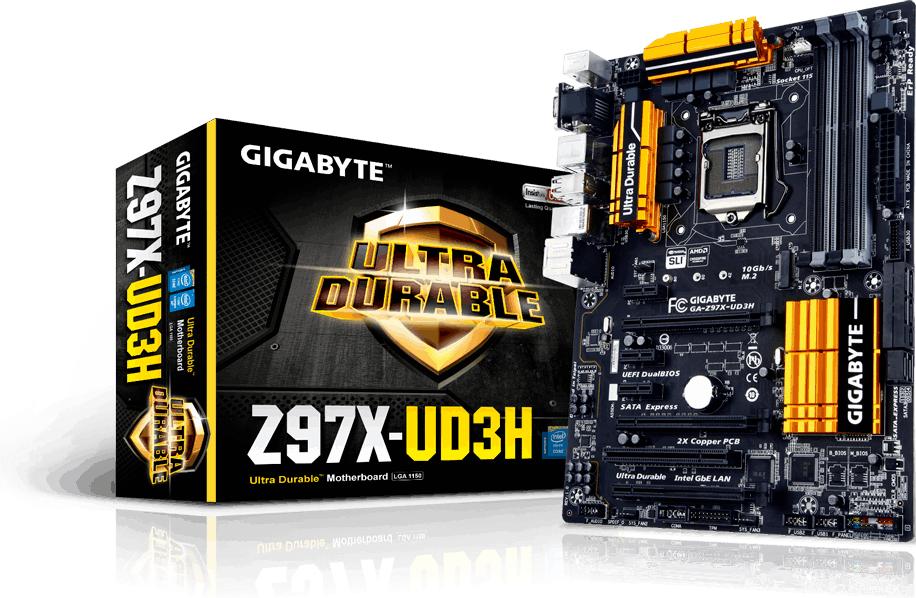 Gigabyte GA-Z97X-UD3H Socket 1150 moederbord, Computers en Software, Moederborden, Gebruikt, Intel, DDR3, Ophalen of Verzenden