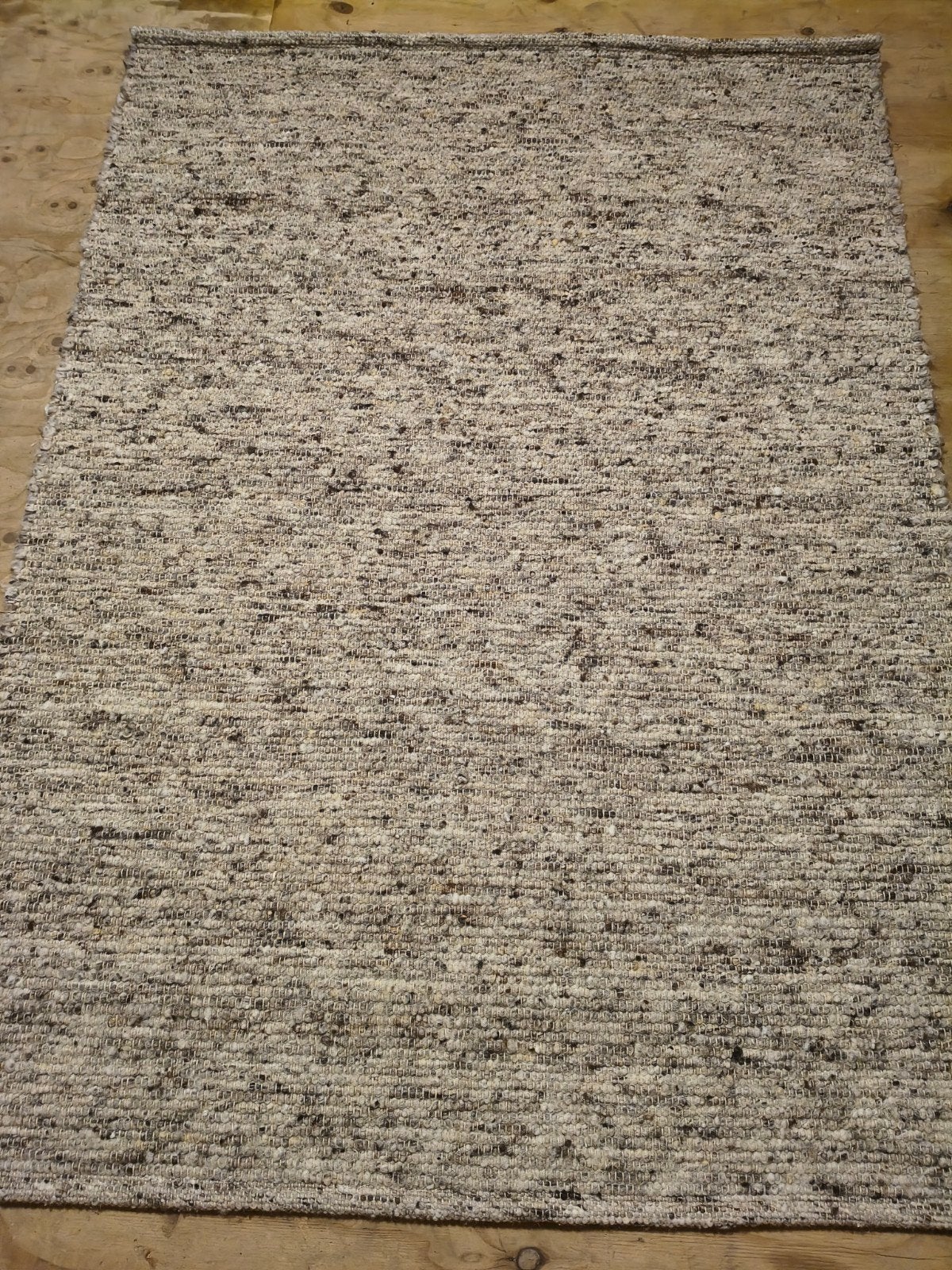 Nieuw 100% wollen vloerkleed, gemêleerd patroon 120x170cm, Huis en Inrichting, Ophalen, Nieuw, Modern, Scandinavisch, Landelijk