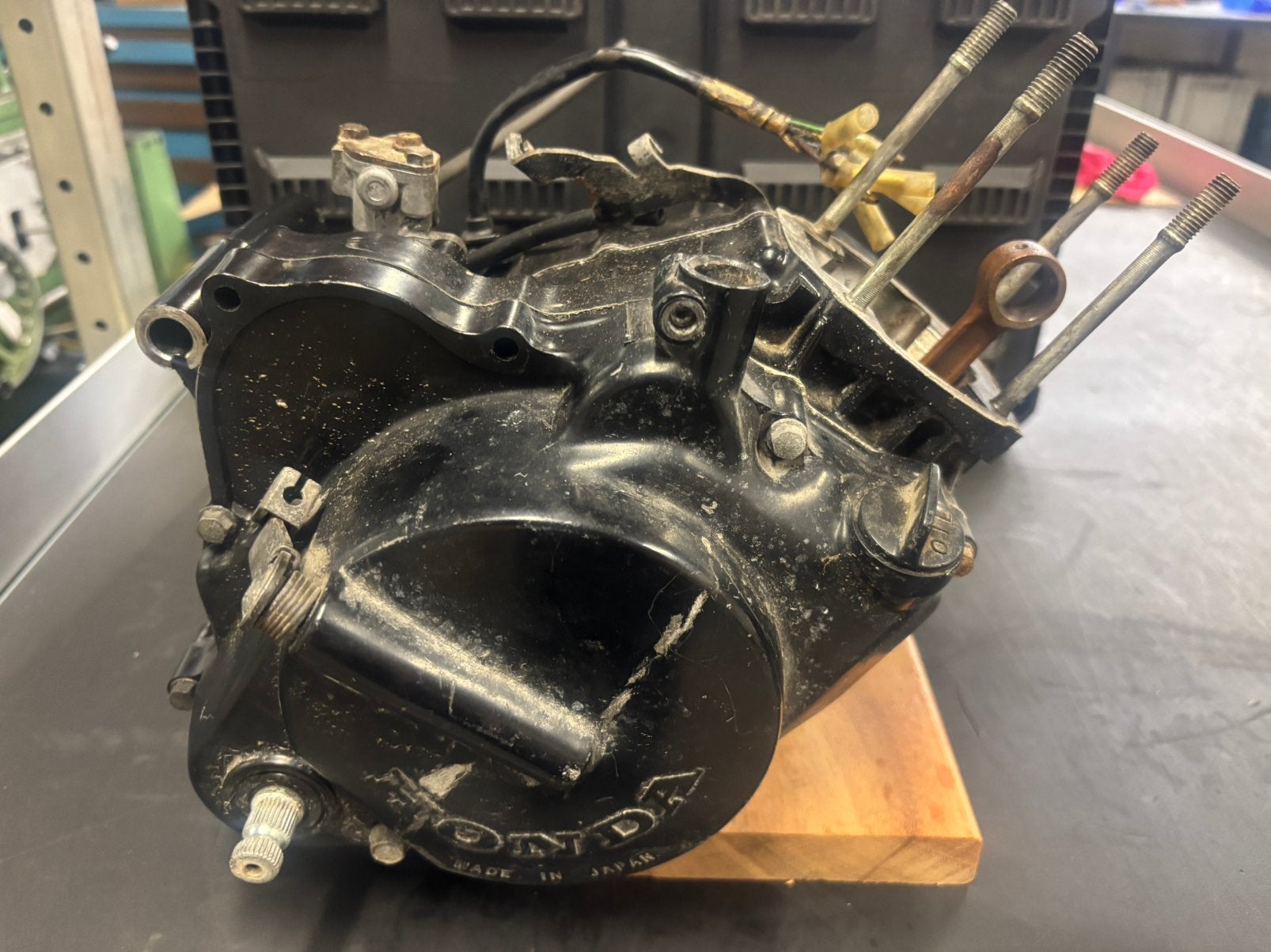 Honda m 80 cc blok HC01 5 versnellingen, Ophalen of Verzenden, Gebruikt, Blok