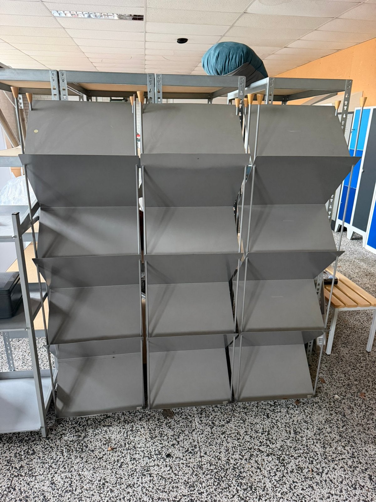 3x Lourens Fisher (folder) rek, Ophalen, Gebruikt, Minder dan 150 cm, 150 tot 200 cm