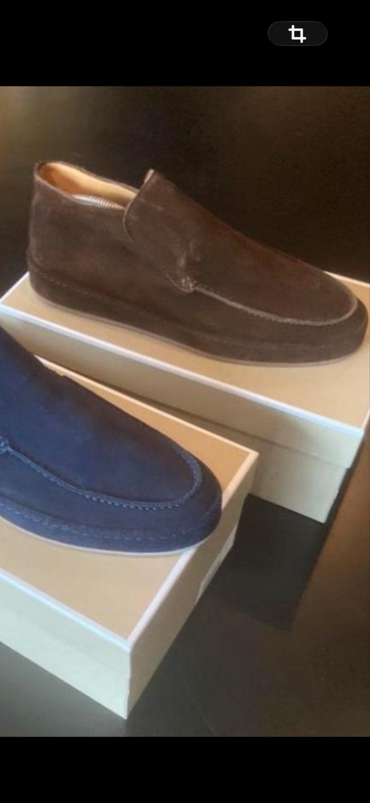 Aurélien Suède City Loafers - Bruin en blau , nw pr 485 euro, Kleding | Heren, Ophalen of Verzenden, Zo goed als nieuw, Bruin