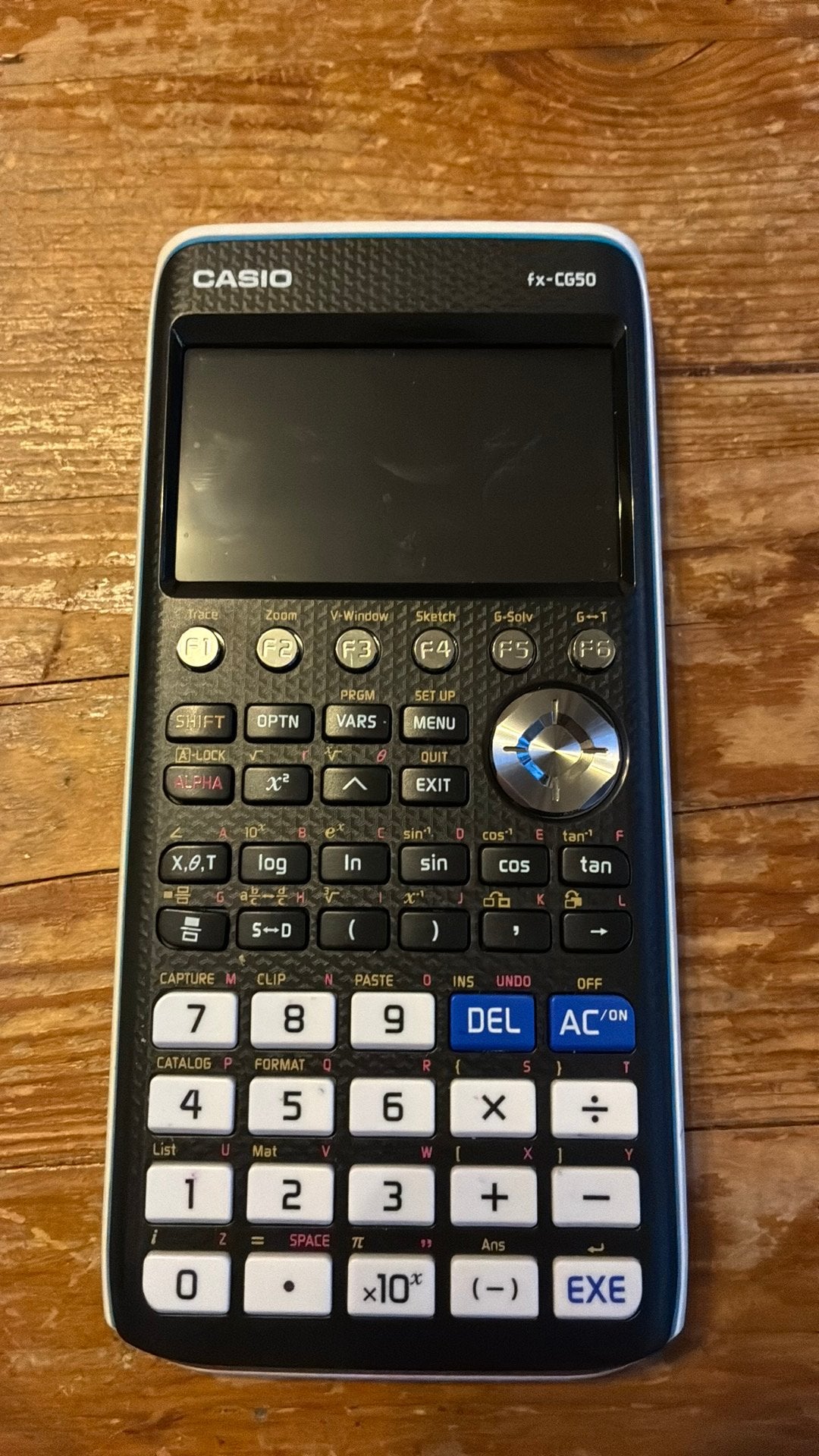 casio fx-CG50, Ophalen