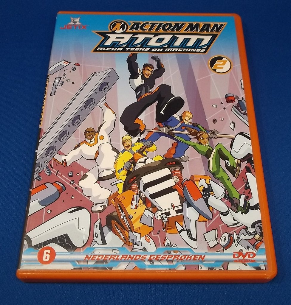 Jetix - Action Man A.T.O.M. 2 Alpha Teens On Machines (DVD), Gebruikt, Tekenfilm, Verzenden, Amerikaans