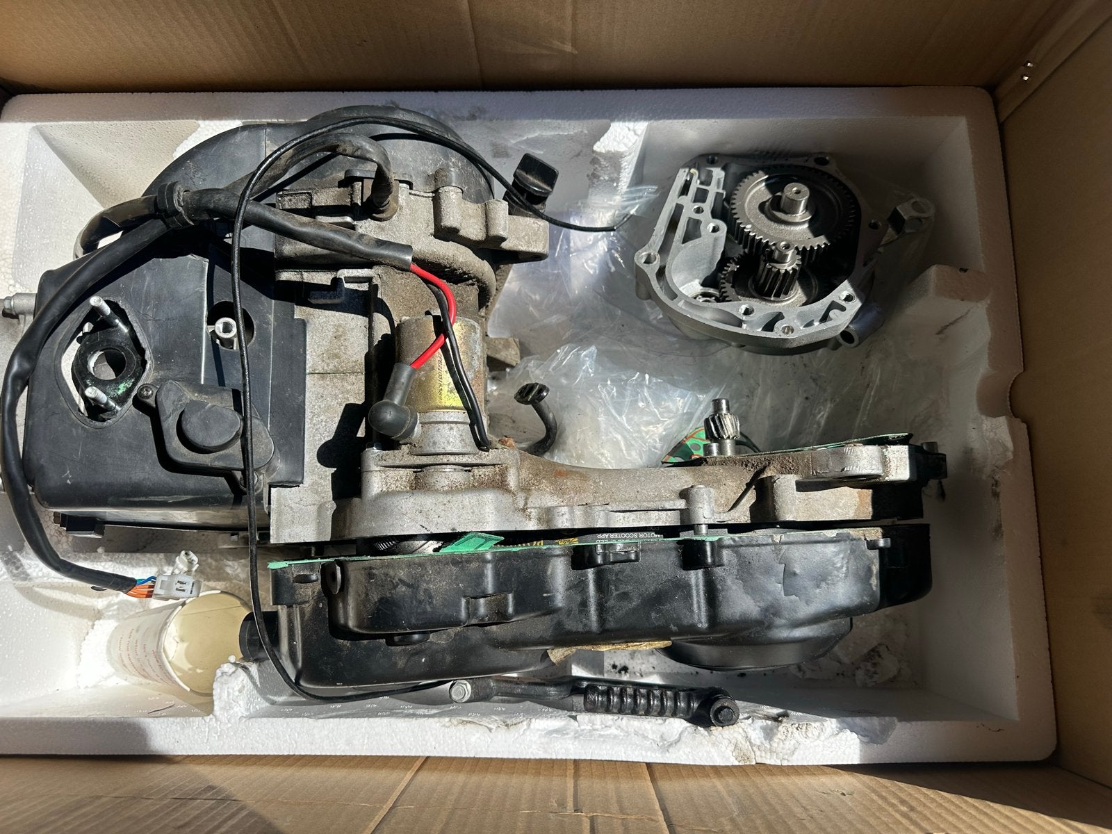 Berini Napoli 2 scooter blok 50cc - Revisie nodig, Ophalen of Verzenden, Gebruikt, Blok, Overige merken