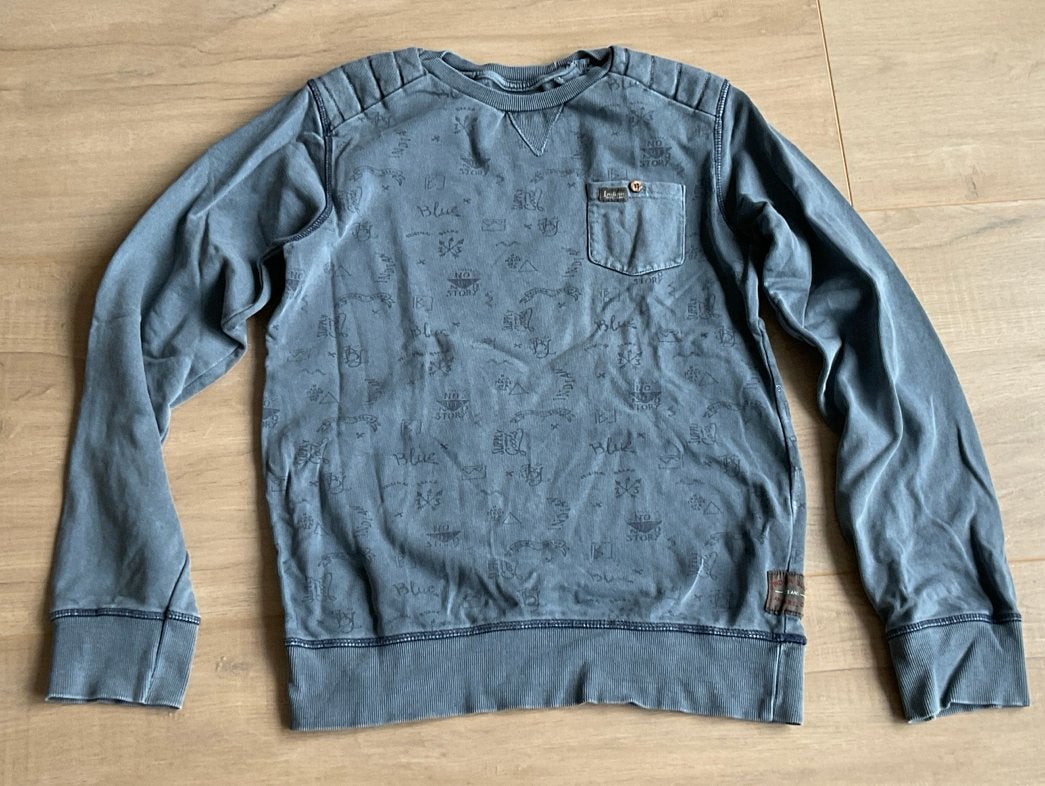 Indian Blue Jeans Trui Maat 164 Blauw, Kinderen en Baby's, Ophalen of Verzenden, Gebruikt, Jongen of Meisje, Trui of Vest