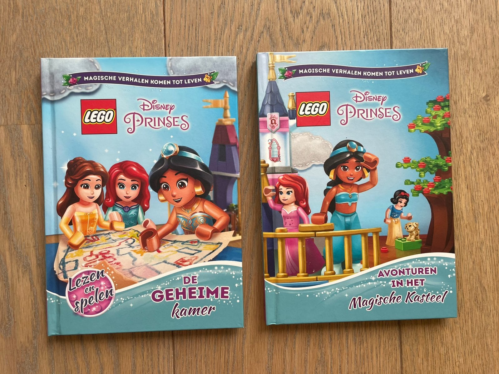 2 leesboeken LEGO Disney Prinses, Ophalen of Verzenden, Zo goed als nieuw, Sprookjes