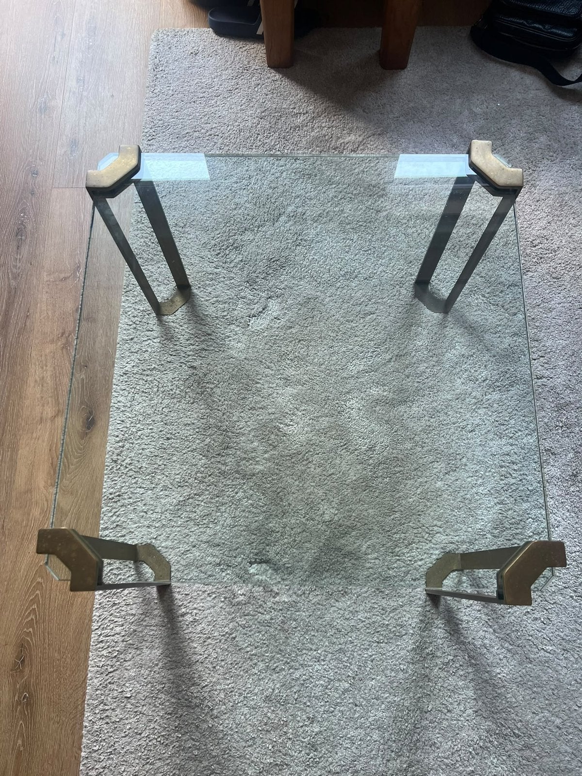Bijzet-/Salontafel door Peter Ghyczy voor Ghyczy & Co Design, Huis en Inrichting, Vierkant, Minder dan 50 cm, Zo goed als nieuw