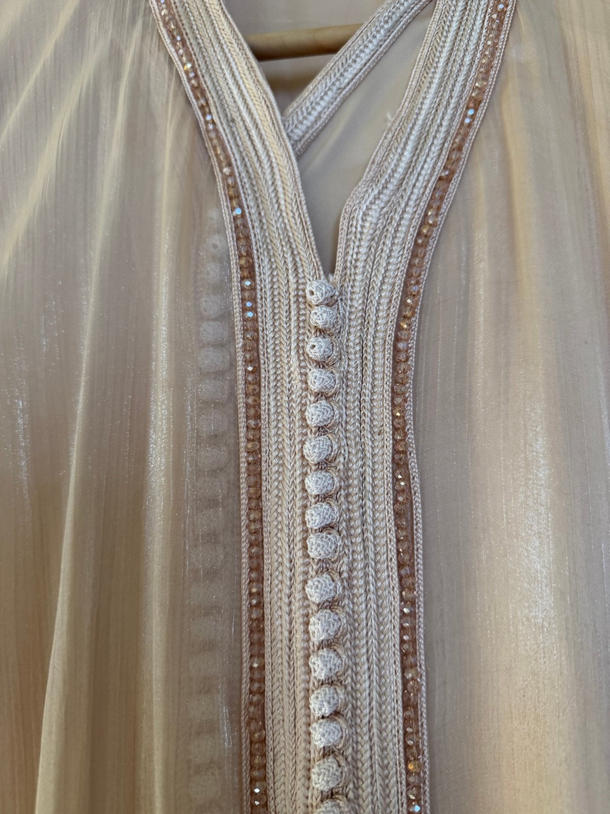 Nieuwe Kaftan/Jurk - Maat 38/44, Ophalen of Verzenden, Nieuw, Maat 38/40 (M), Beige