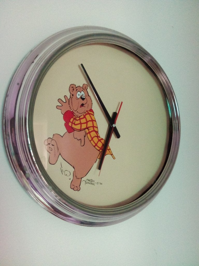 Vintage Bommel / marten toonder klok, Ophalen of Verzenden
