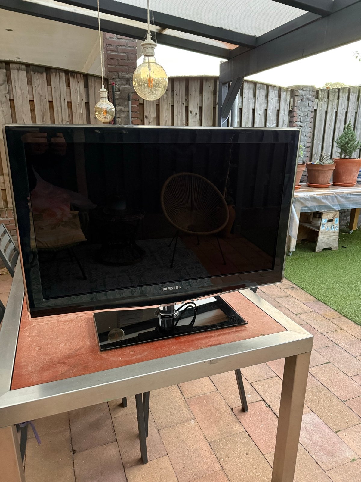Samsung TV 37 inch - LE37B650 met voet, Ophalen, Gebruikt, LCD, 80 tot 100 cm