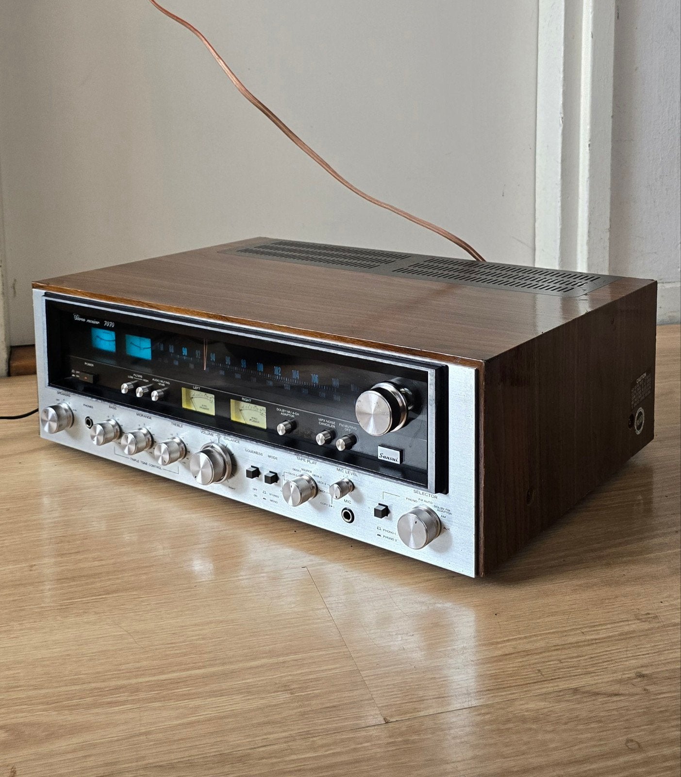 Sansui 7070 Stereo Receiver - Vintage Hifi, Ophalen of Verzenden, Overige merken