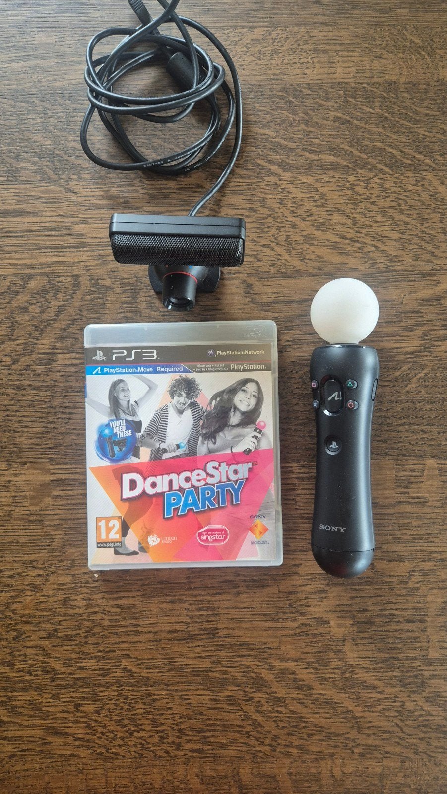 PS3 Eye Camera, Move Controller & DanceStar Party, Ophalen of Verzenden
