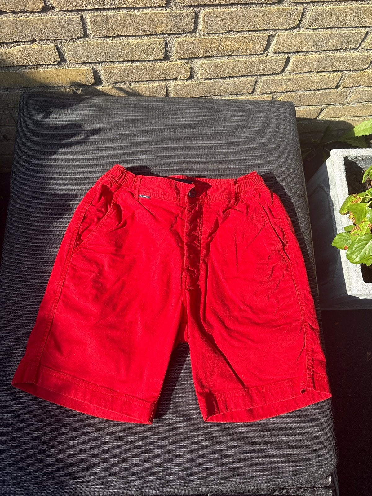 Mr Marvis The Originals korte broek rood - maat S, Ophalen of Verzenden, Zo goed als nieuw, Maat 46 (S) of kleiner, Rood