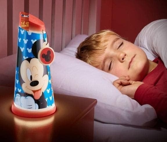 Mickey Mouse GoGlow Nachtlampje / Zaklamp - Disney, Ophalen of Verzenden, Nieuw