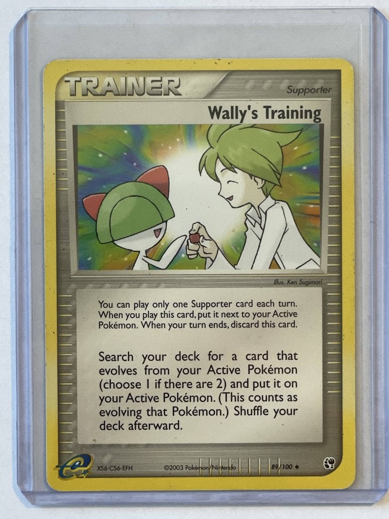Wally's Training #89/100 2003, Ophalen of Verzenden, Gebruikt, Losse kaart