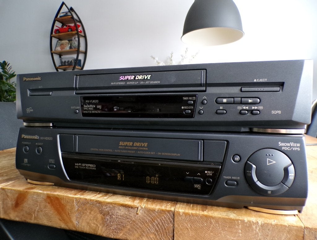 2x Panasonic HiFi stereo VHS Video recorder (LEES TEXT), Audio, Tv en Foto, Videospelers, Ophalen of Verzenden, Gebruikt, VHS-speler of -recorder