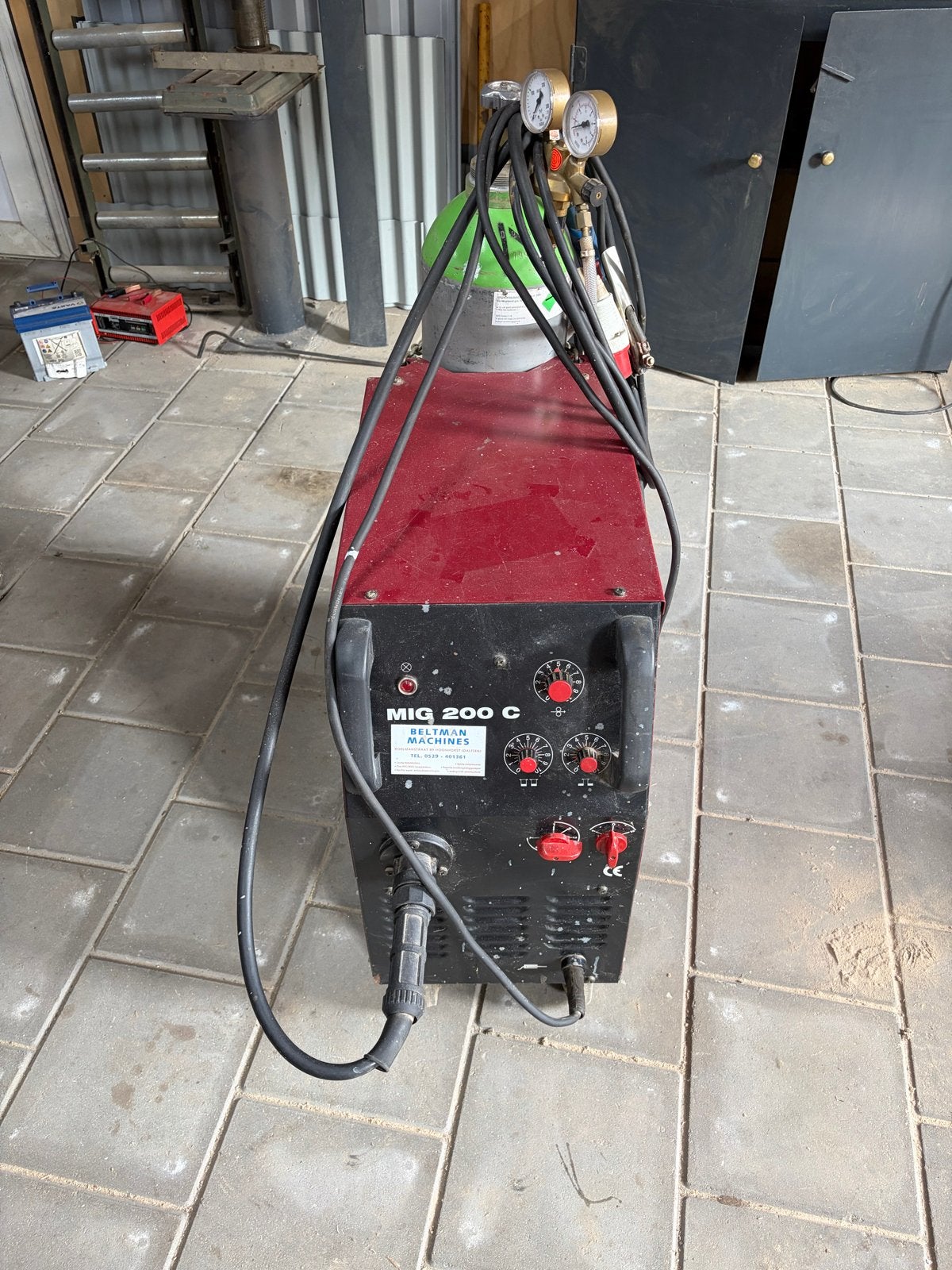 TICO MIG 200 C lasapparaat - Bouwjaar 2003, Ophalen, Gebruikt, 150 tot 250 ampère, Co2