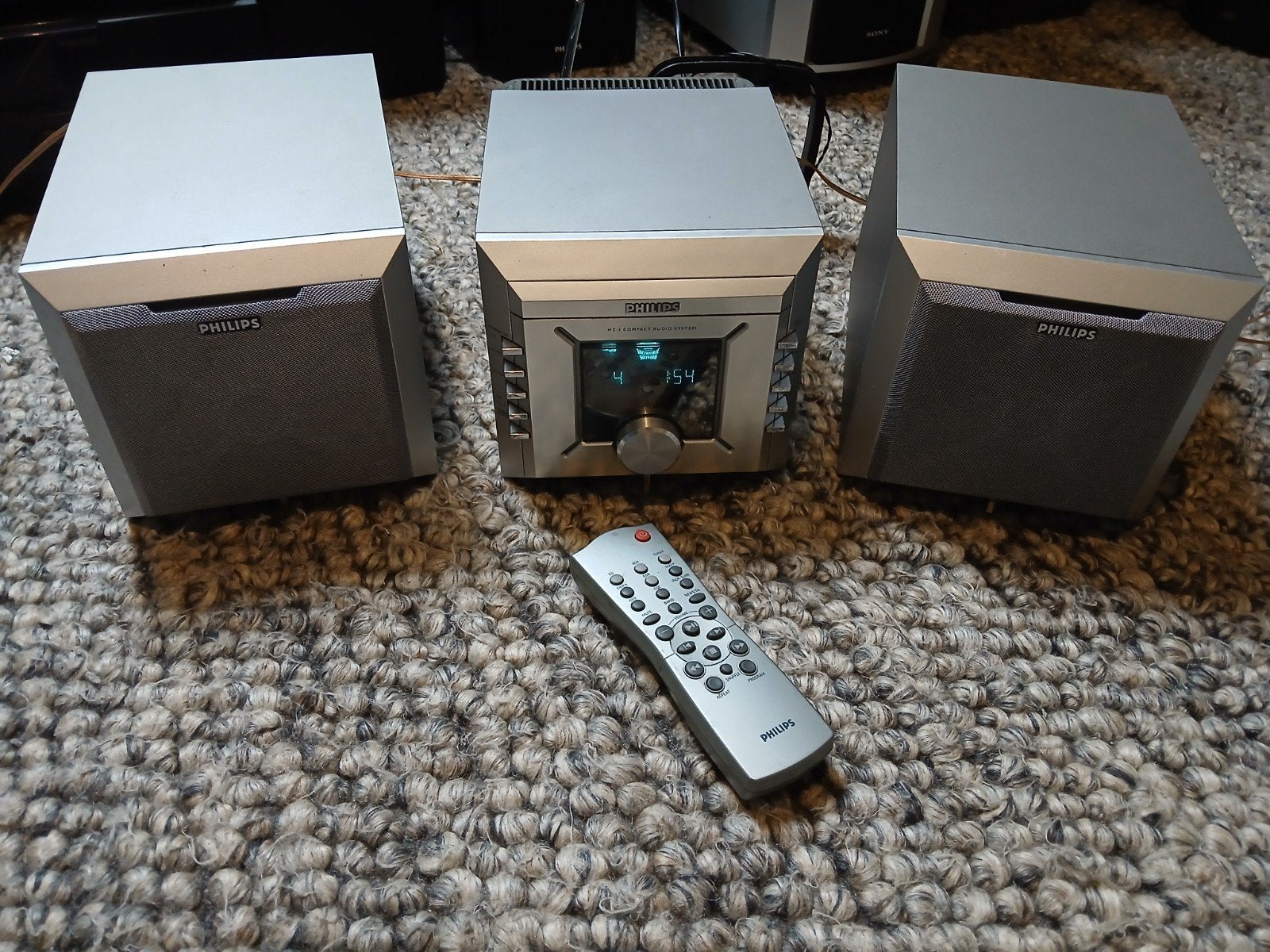 PHILIPS MZ-3 Compact Audio Systeem met afstandsbediening, Ophalen, Philips, Gebruikt, Cd-speler