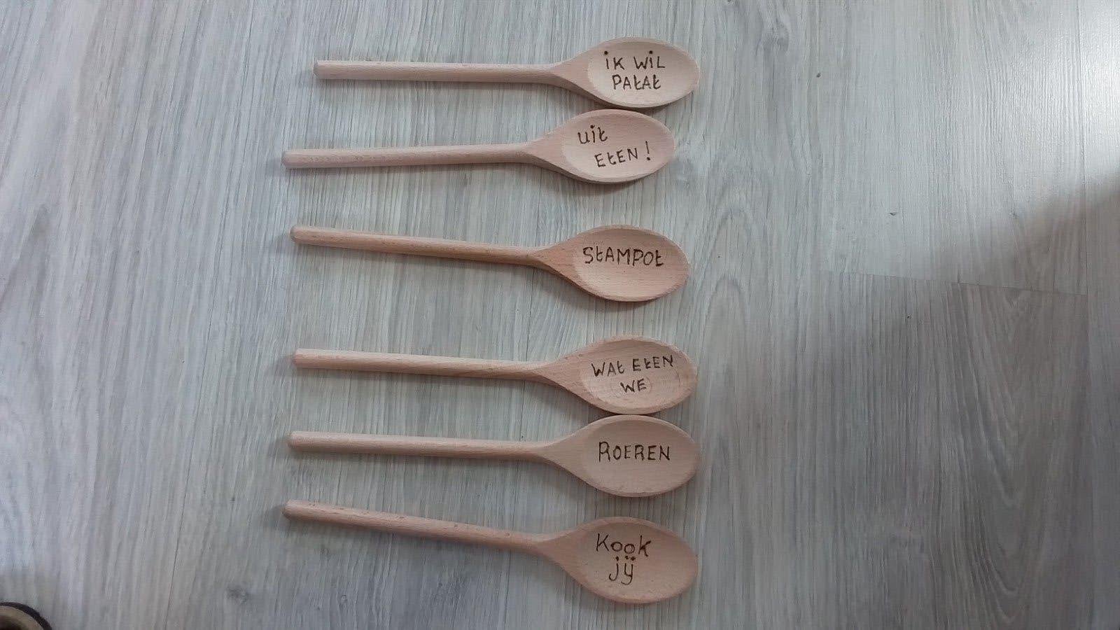 houten pollepels, Ophalen of Verzenden, Nieuw, Hout