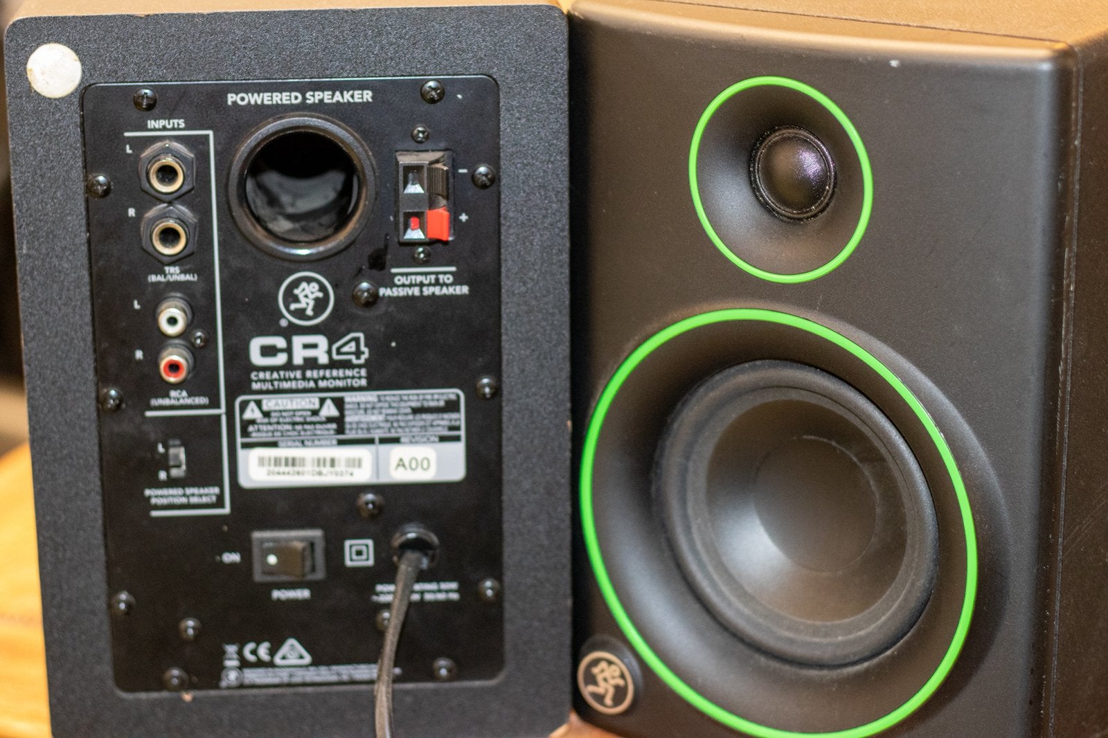 Mackie CR4 actieve studiomonitoren – complete speakerset, Ophalen, Zo goed als nieuw, Minder dan 60 watt, Overige merken
