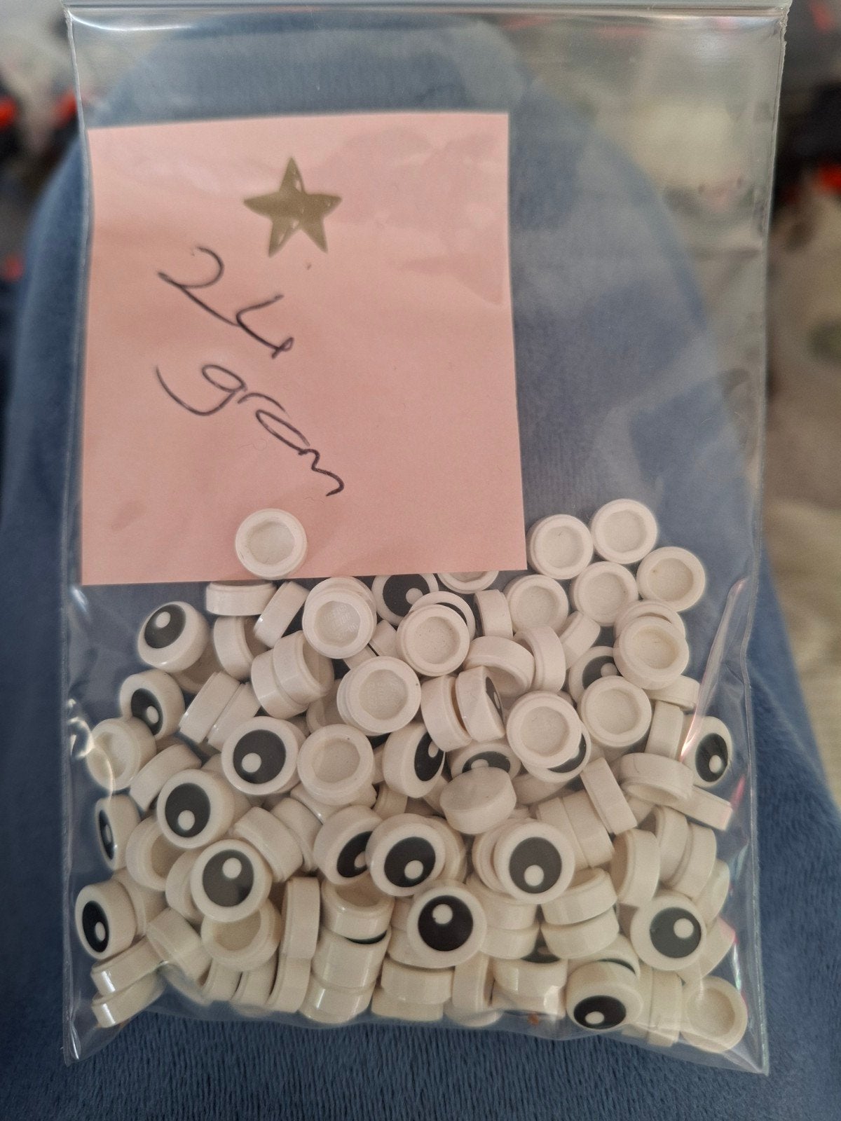 Nieuwe Lego oogjes - 24 gram, Ophalen of Verzenden, Nieuw, Losse stenen, Lego