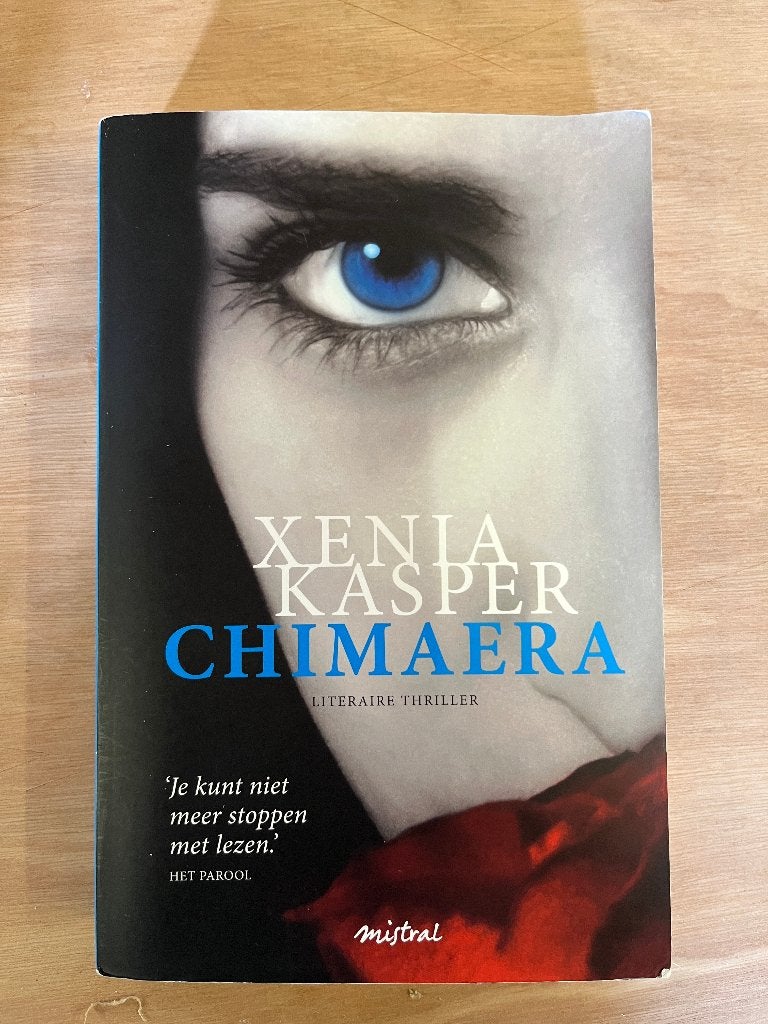 boek:  Chimaera,	Xenia Kasper, Ophalen of Verzenden, Zo goed als nieuw, Xenia Kasper, Europa overig