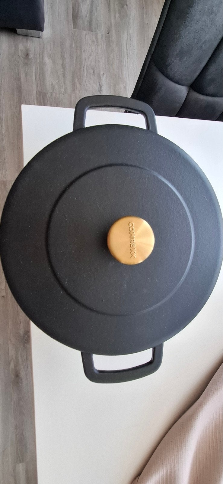 Combekk Gietijzeren Pan - Ø 24cm - Zo goed als nieuw, Huis en Inrichting, Keuken | Potten en Pannen, Ophalen of Verzenden, Zo goed als nieuw