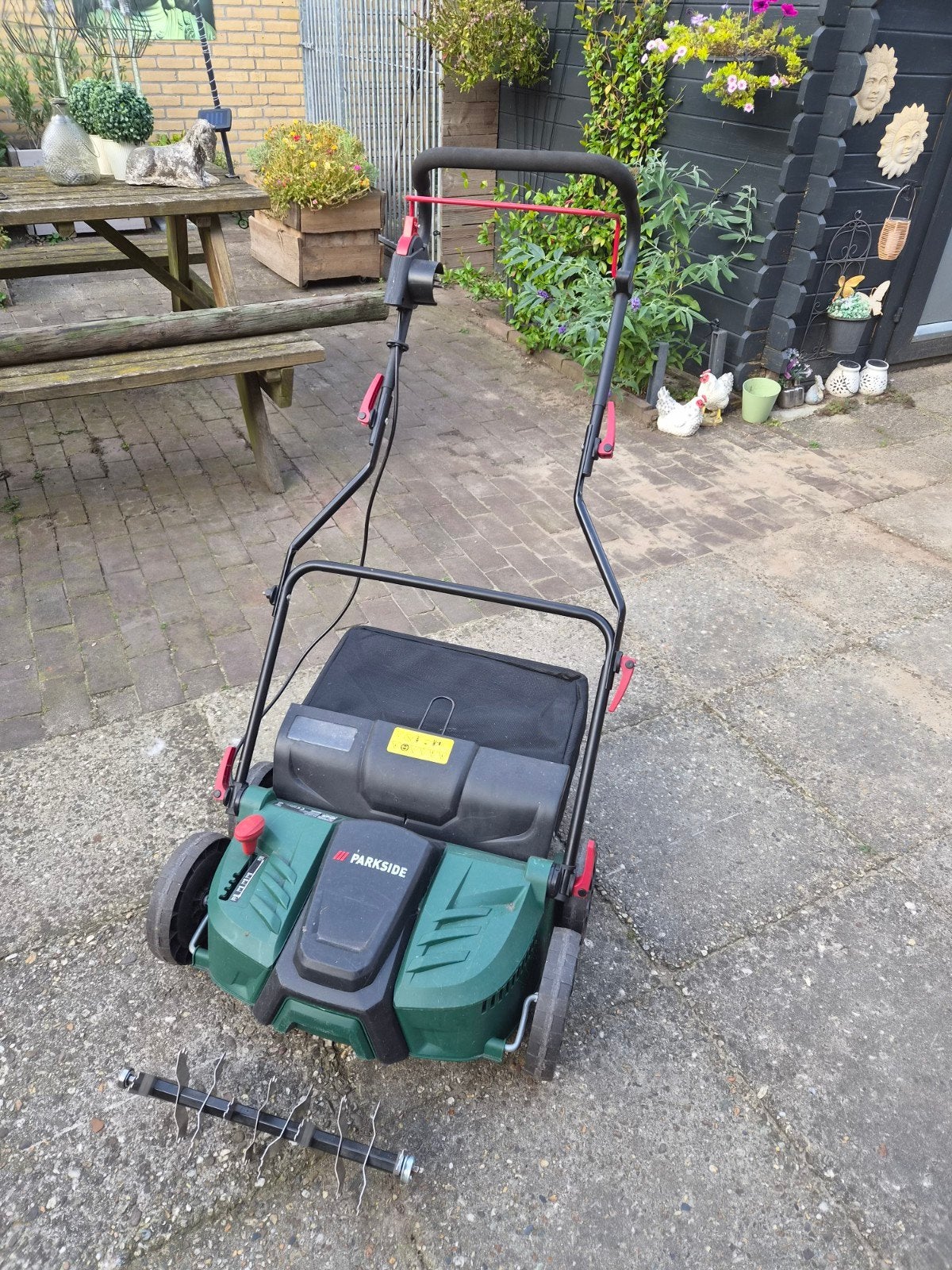 Parkside verticuteermachine., Tuin en Terras, Verticuteermachines, Ophalen, Elektrisch