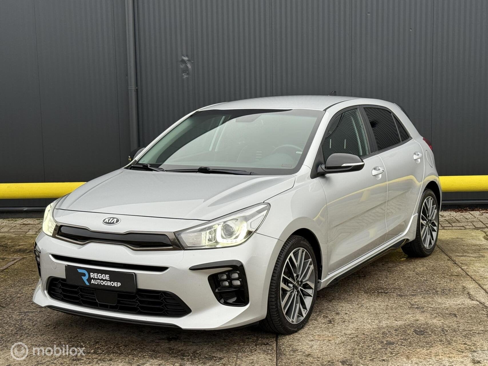 Kia Rio 1.0 T-GDi MHEV GT-Line AUTOMAAT | TOPSTAAT |, Gebruikt, Automatische klimaatregeling, Bedrijf, 3 cilinders