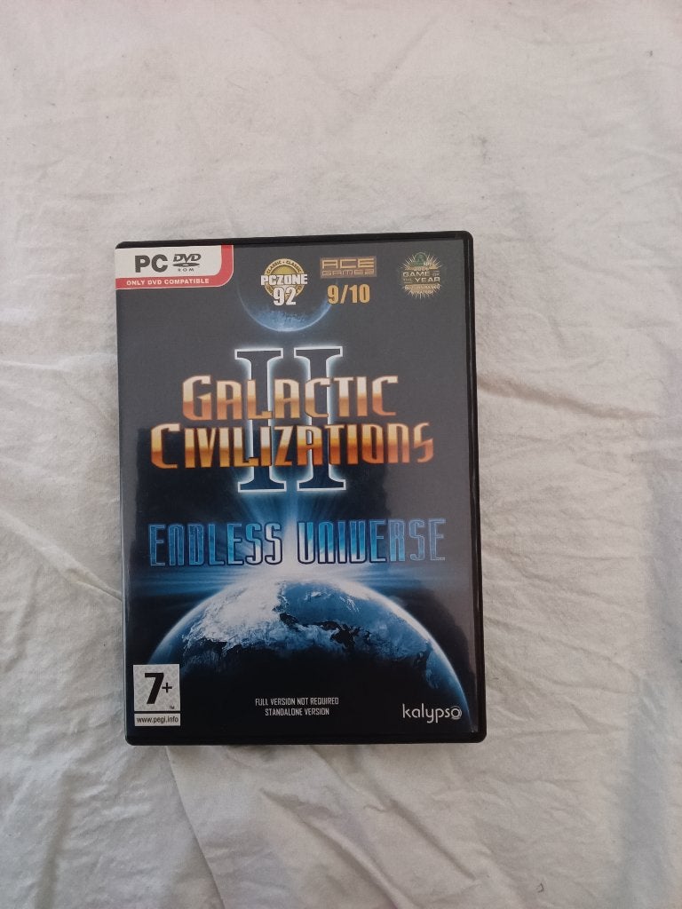 Galactic Civilizations 2 Endless Universe voor PC, Spelcomputers en Games, Games | Pc, 1 speler, Ophalen of Verzenden, Zo goed als nieuw