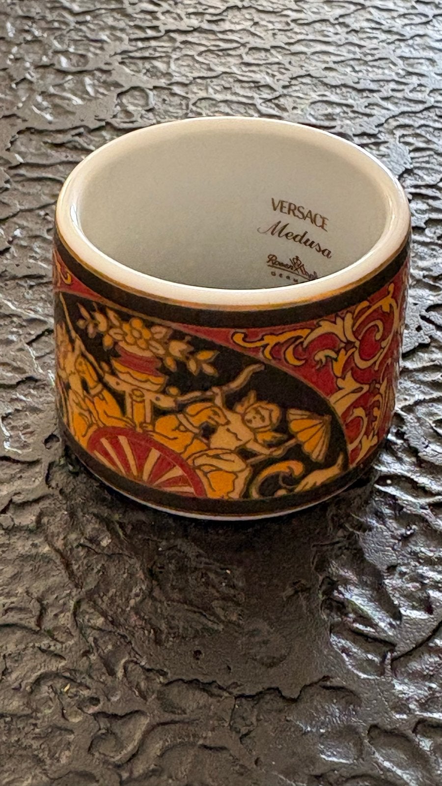 Versace Medusa servetring - Rosenthal Germany, Ophalen of Verzenden