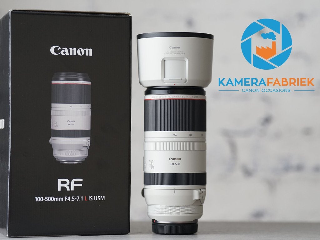 Canon RF 100-500mm F/4.5-7.1L IS USM - Nieuw in open doos!, Canon, -, Nieuw, Canon RF
