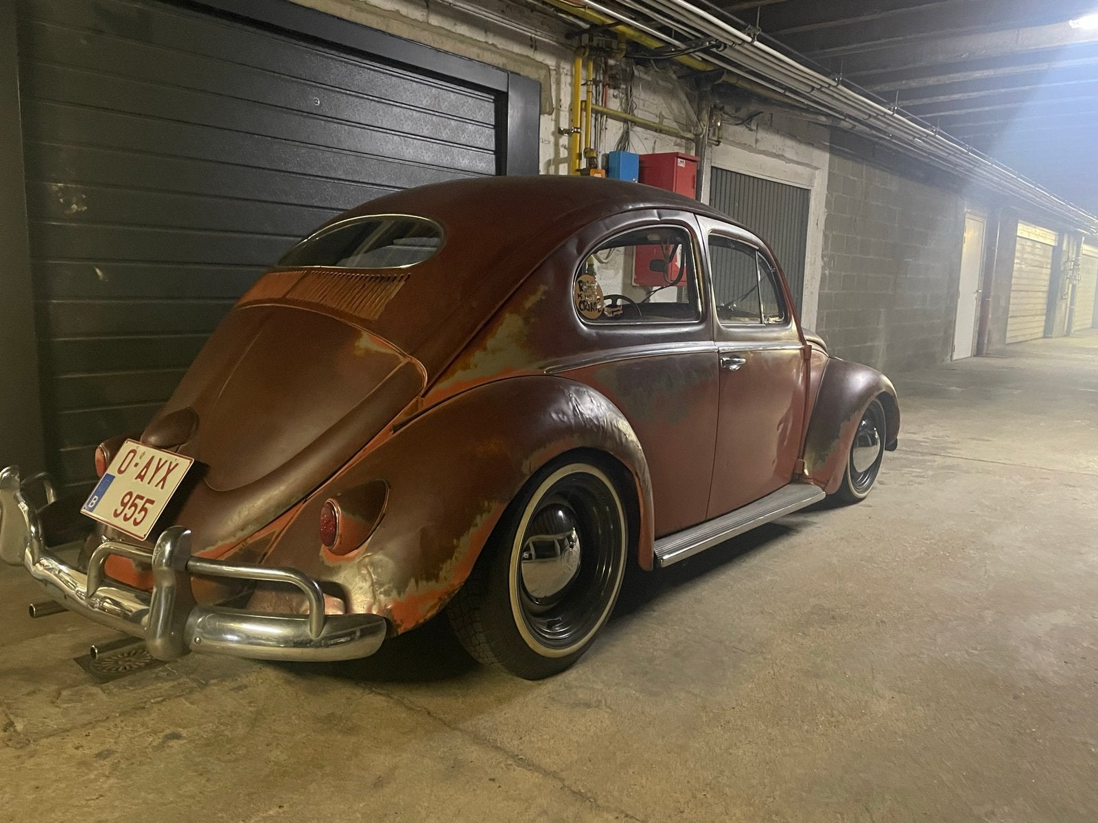 Vw kever Ovaal 1956–Amerikaanse uitvoering–Prachtige patina, foto 2