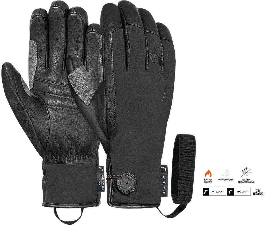Reusch Explorer FidLock Lederen heren skihandschoenen Leer, Kleding, Skiën, Minder dan 100 cm, Reusch International Spa - AG