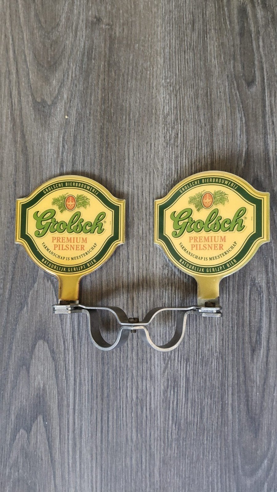 Grolsch Premium Pilsner Taphendels (2 stuks), Ophalen of Verzenden