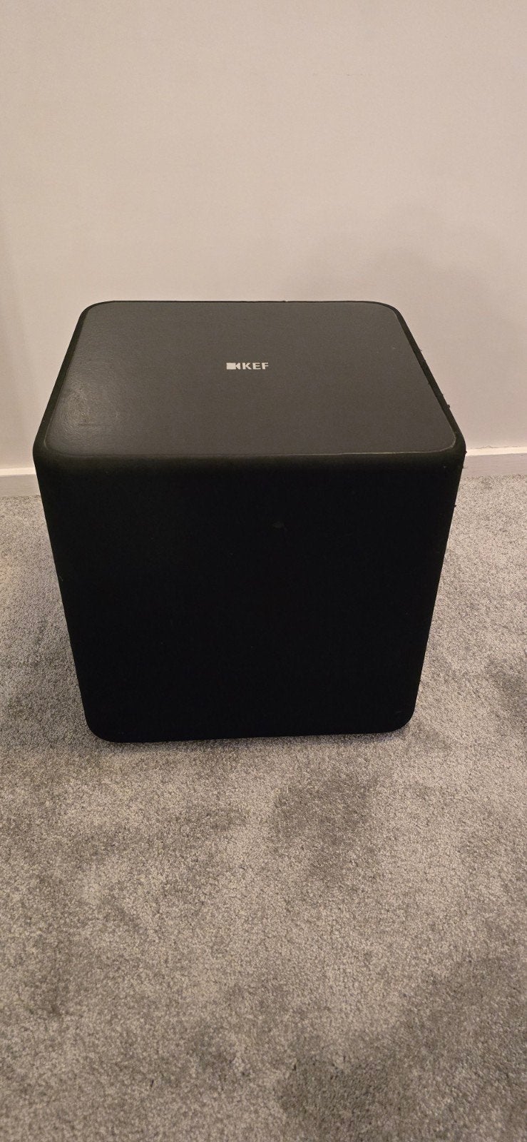 KEF Kube-2 Subwoofer, Audio, Tv en Foto, Luidsprekers, Subwoofer, Zo goed als nieuw, Ophalen, 150 watt of meer