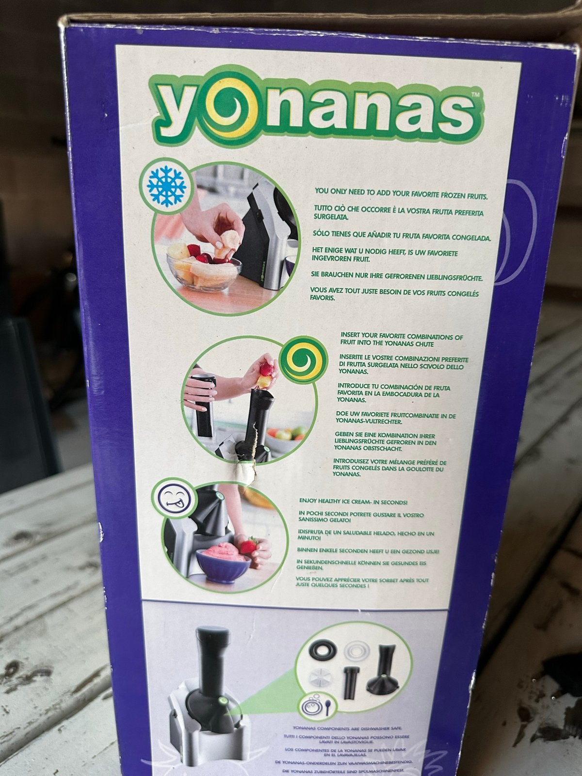Yonanas Dole Princess Gezonde IJsmaker, Ophalen, Zo goed als nieuw
