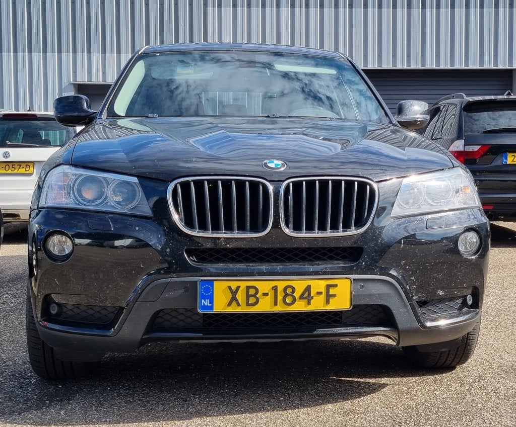 BMW X3 Xdrive 20d 184pk Aut. 2014 Zwart, Auto's, Euro 5, 1995 cc, Zwart, 2000 kg