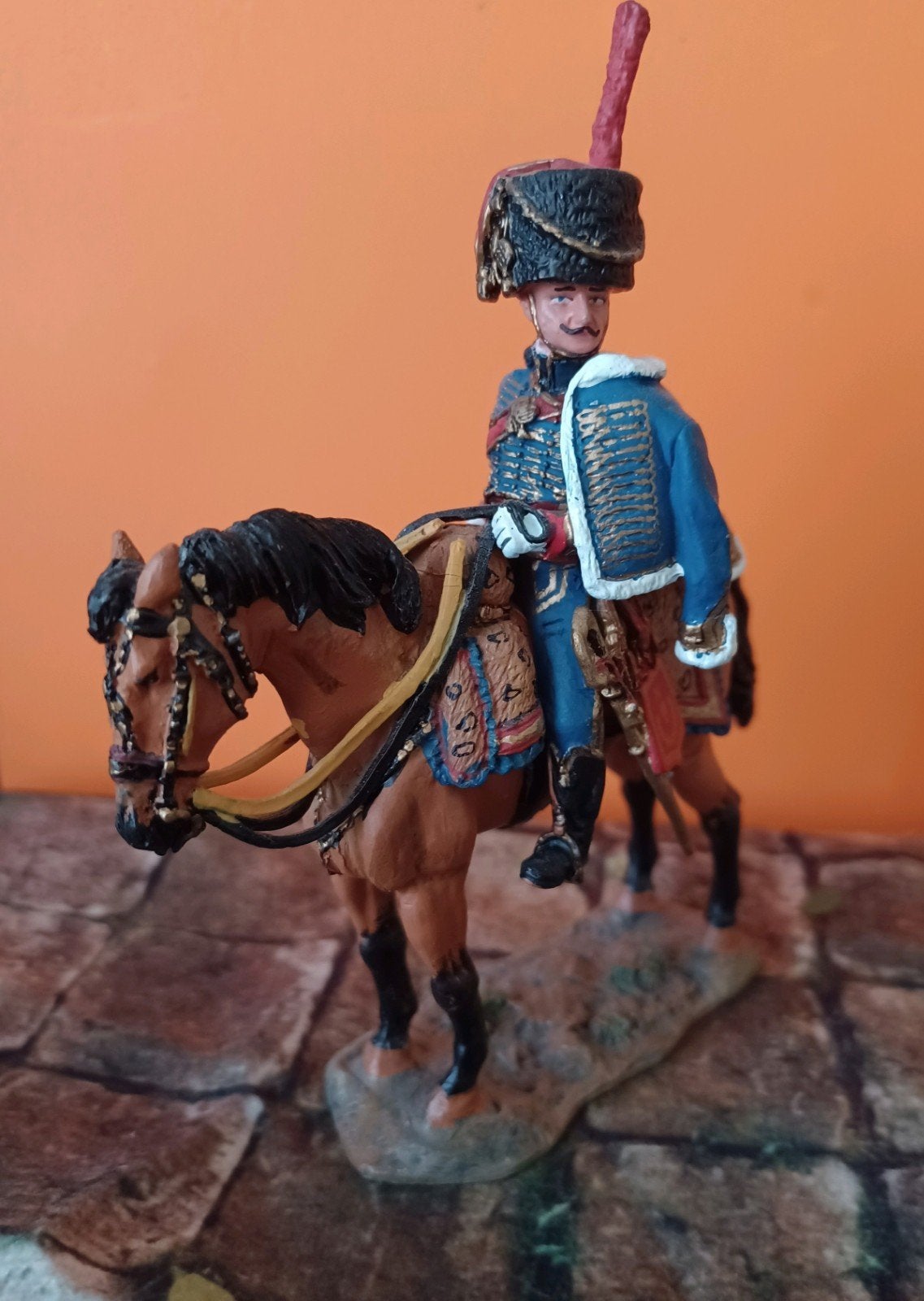 del prado napoliontische ruiter. metaal, Ophalen of Verzenden, 1:50 of kleiner