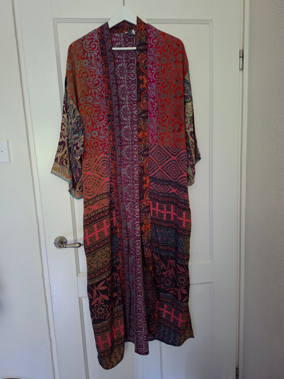 Luchtige Boho kimono van Gold & Silver, Overige kleuren, Gold & Silver, Maat 42/44 (L), Ophalen of Verzenden