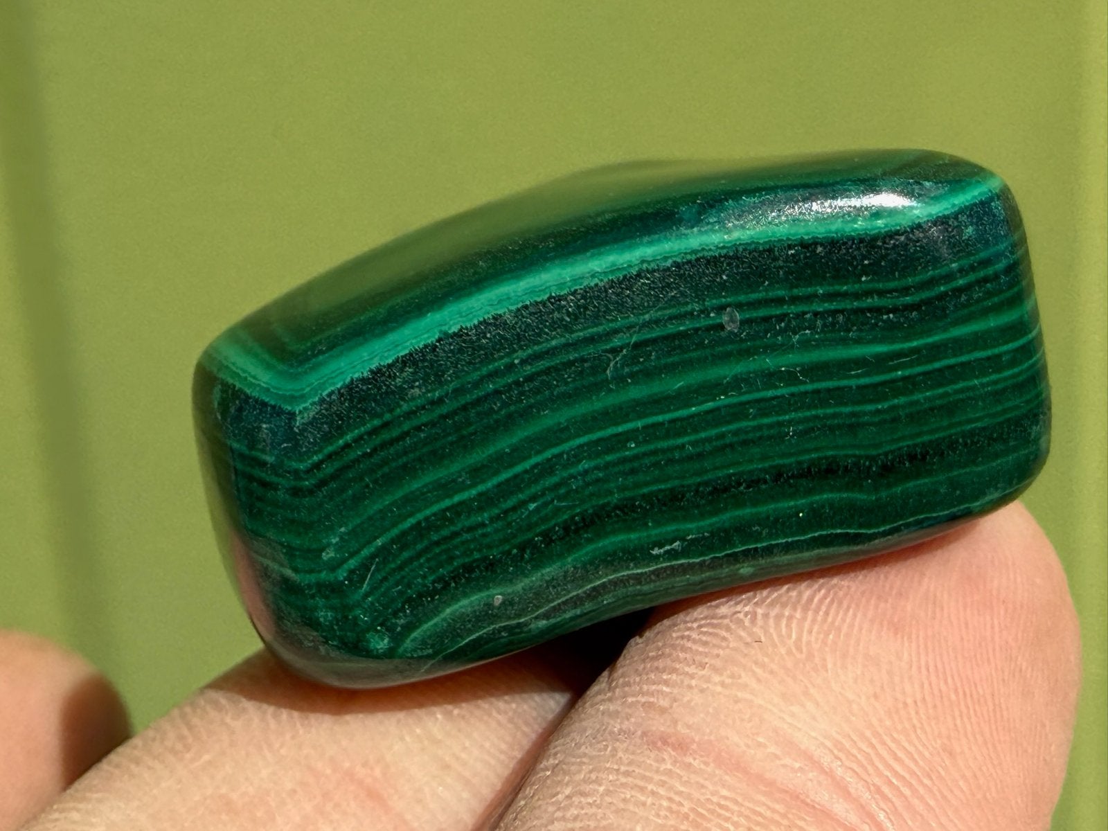 Malachiet broekzaksteen mineralen edelstenen, Ophalen of Verzenden, Mineraal