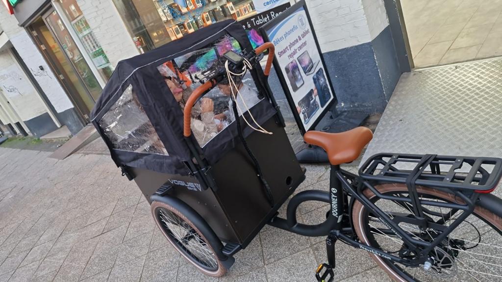 Zo goed als nieuwe bakfiets - slechts 5 maanden gebruikt!, Fietsen en Brommers, Overige merken, Ophalen of Verzenden, Zo goed als nieuw