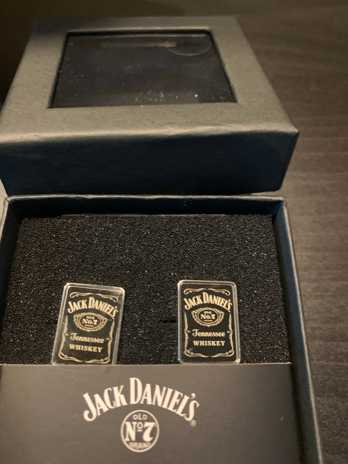 Jack Daniëls Manchetknopen - Nieuw in Verpakking, Sieraden, Tassen en Uiterlijk, Ophalen of Verzenden, Nieuw, Overige materialen