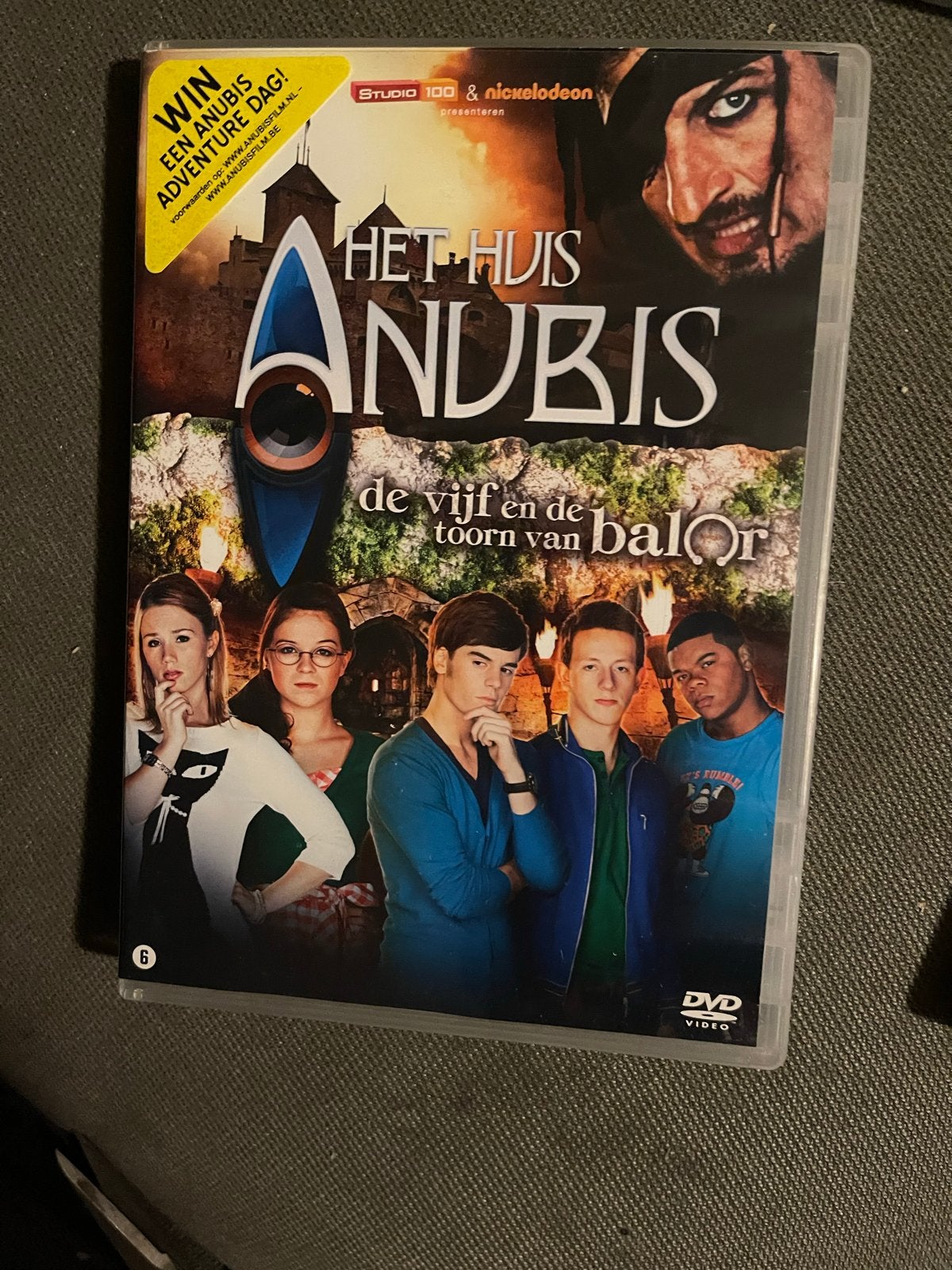 Het Huis Anubis: De Vijf en de Toorn van Balor DVD, Avontuur, Gebruikt, Vanaf 6 jaar, Film
