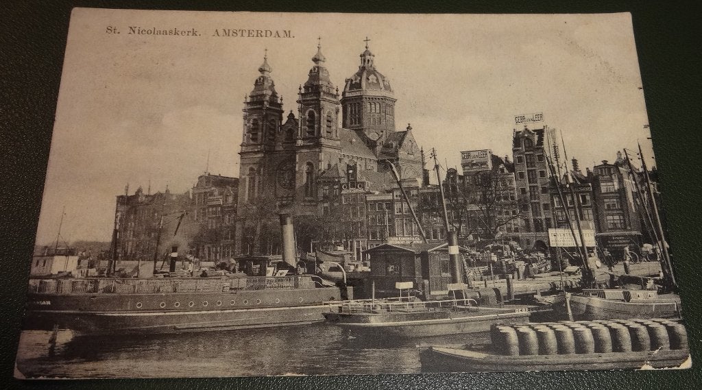 Amsterdam - Sint Nicolaaskerk - Prins Hendrikkade - KAm04, Verzenden, Voor 1920, Gelopen, Noord-Holland