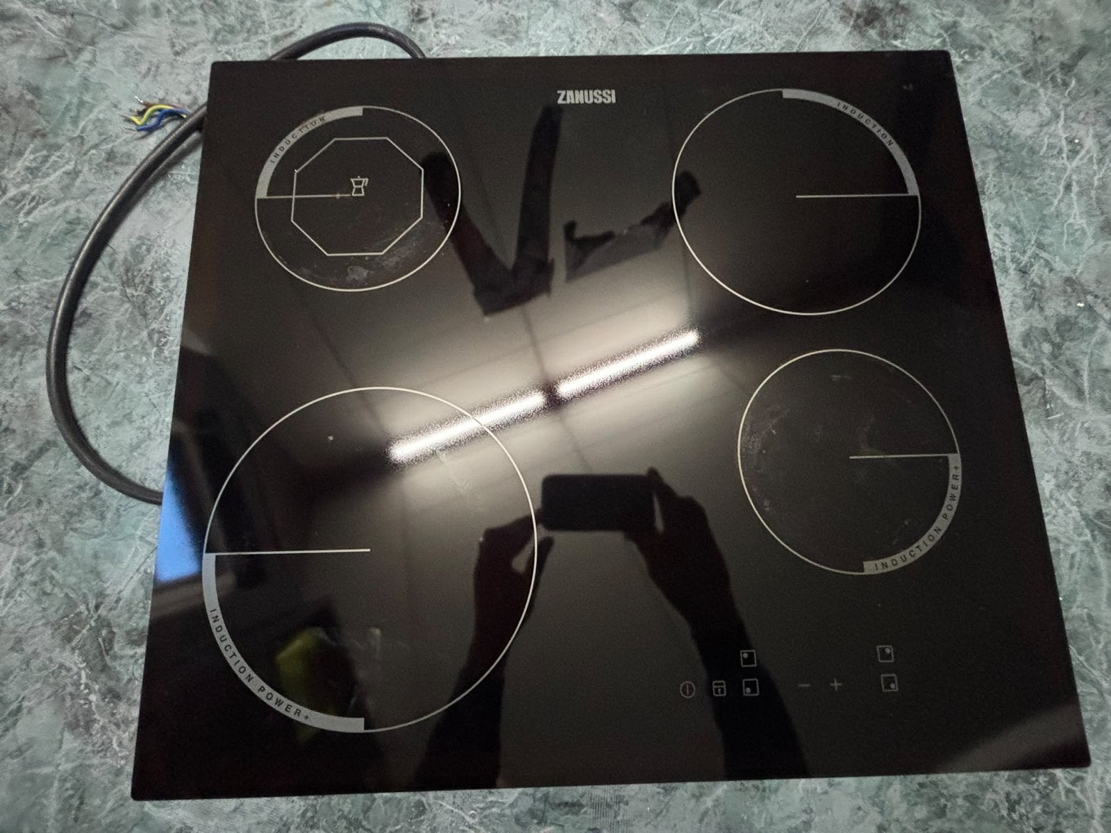Zanussi Inductieplaat - 4 Kookzones, Witgoed en Apparatuur, Ophalen, Nieuw, 4 kookzones, Inbouw
