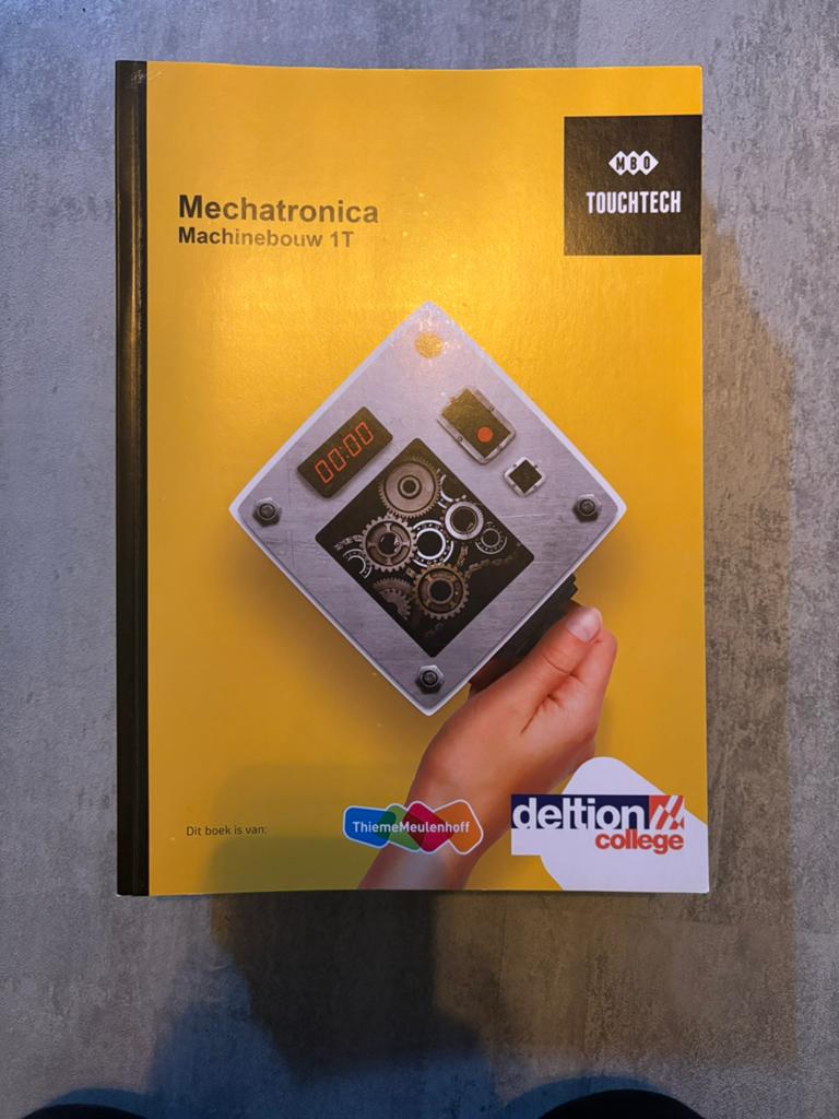 Mechatronica machinebouw 1T, Boeken, Ophalen of Verzenden, Zo goed als nieuw, Overige niveaus