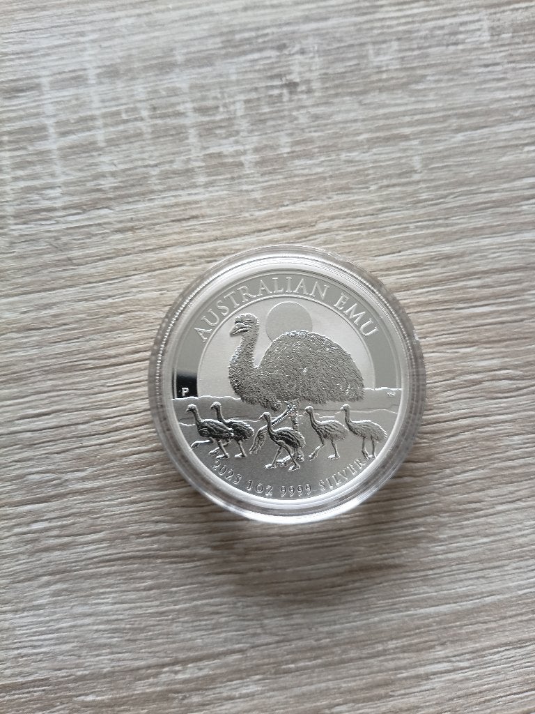 Australie,  1 Ounce  Zilver,  Emu  2025., Ophalen of Verzenden, Zilver