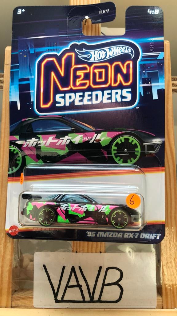 11 Mazda rx7 drift Hot Wheels Hotwheels VAVB nieuw, Ophalen of Verzenden, Nieuw, Auto